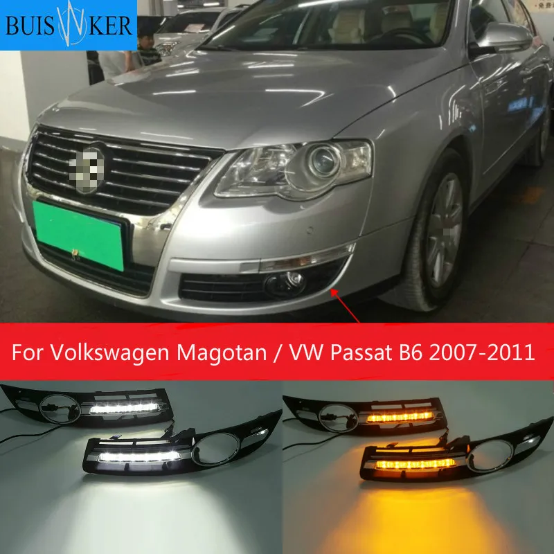 

LED DRL Day Light for Volkswagen Magotan / VW Passat B6 2007-2011 Daytime Running Light Driving Fog Lamp