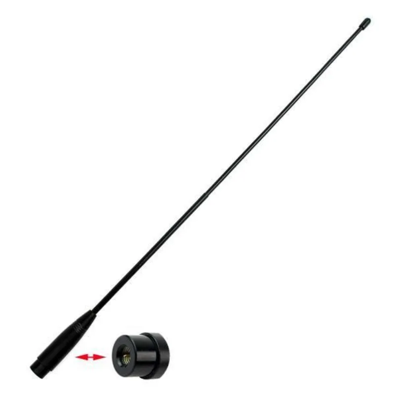 

NAGOYA black Super Soft Radio Antenna VHF+UHF 144/430MHz BNC 2.15dBi 50ohm