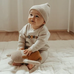 Spring Autumn Baby Sweatshirt Suit Baby Girl Boy Cotton Set  Kids Pajamas Suit Newborn Baby Boy Girl Outfits Top+Pants 2pcs/set