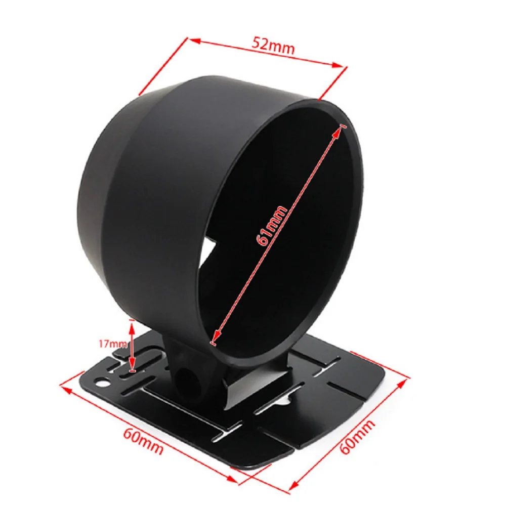 52MM / 60MM Universal Ein Loch Auto Geändert Instrument Meter Rack, auto Gauge Tasse Pod Holde für 2-Zoll/2,5-Zoll Einzigen Loch