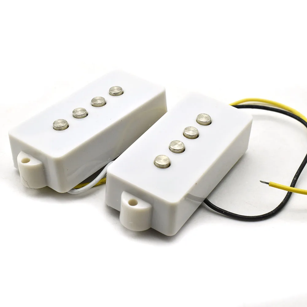 Set of Open Ceramics PB Bass Pickup & JB Bass Bridge Pickup for 4 String PB Bass Guitar Accessories