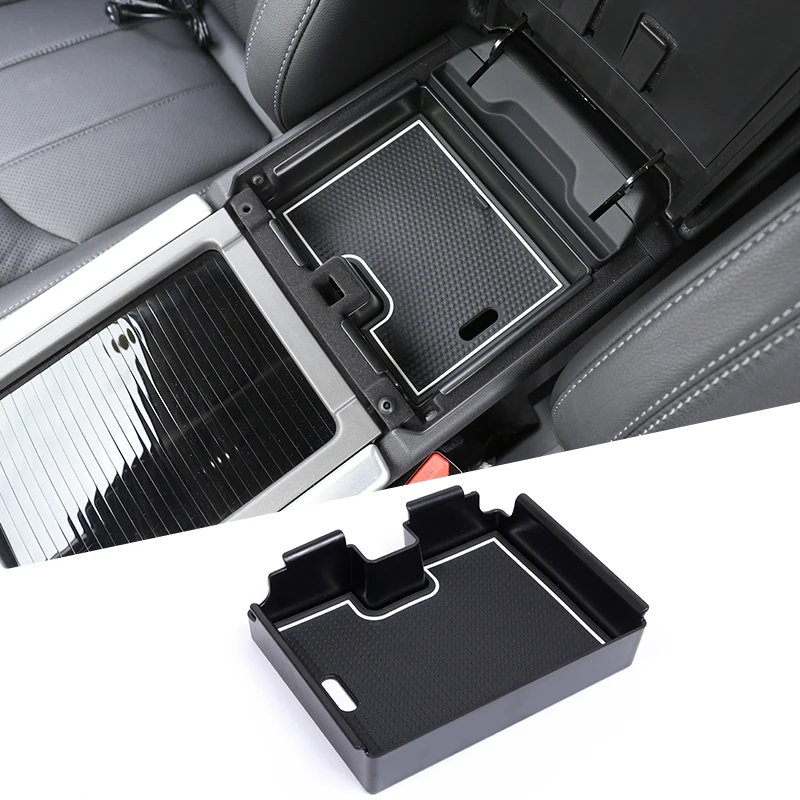 

Car Accessory Phone Container For Range Rover Evoque 2014 2015 Armrest Storage Box Glove Box