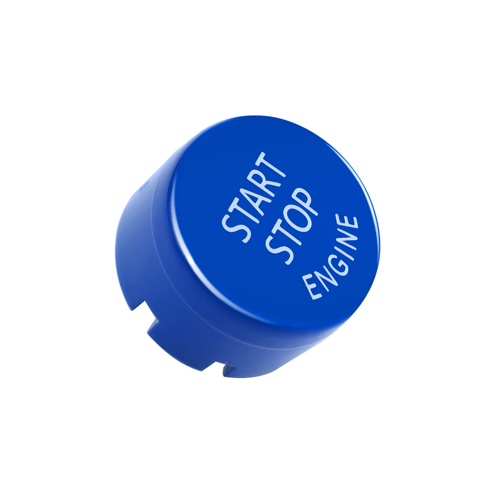 Motor Start Stop Taste Abdeckung Ersetzen Kappe Mit AUS-Taste Fit für BMW 1 3 5 6 7 Serie E70 e83 E84 E87 E90 E92 X1 X2 X3 X5 X6