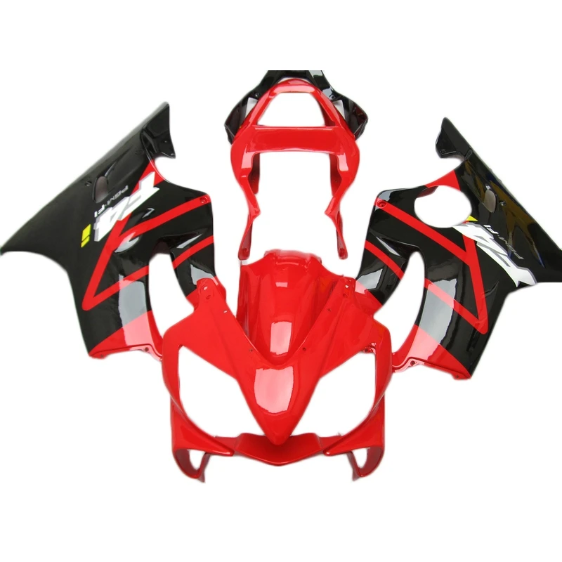 Injection Red black Fairing fit for Honda CBR600 F4i 2001 2002 2003 fairings kit 100% fit kits CBR600 F4I 01 02 03 MQ22