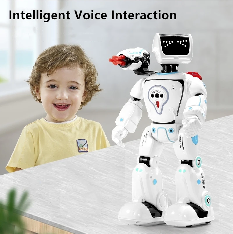 Intelligent Programming RC Robot Gesture Sensing Hydropower Hybrid Singing Dancing Science Teaching Voice Dialogue Kids\' RC Toy