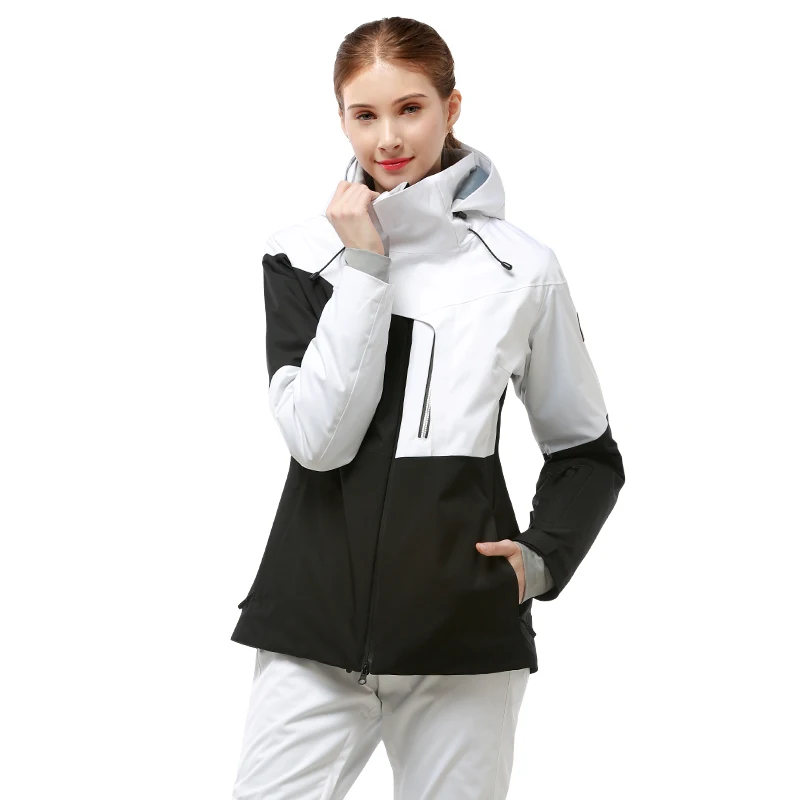 RUNNING RIVER Brand women High Quality Ski Jacket Winter Warm Hooded Sports Jackets  Professional Outdoor ski suit #A9014 B7081