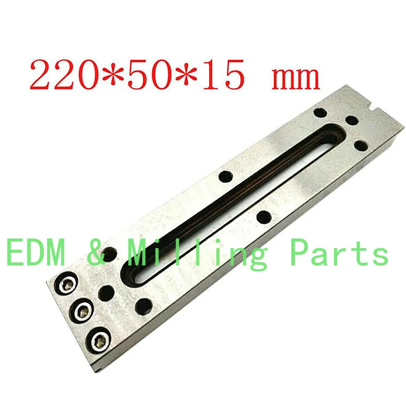 CNC Wire EDM PFB Fixture Board Stainless Jig Tool SUS440 For Clamping And Level EDM 220x50x15mm