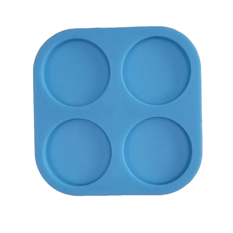 Round Shape Cellphone Epoxy Resin Silicone Mold,Round shaped  each includes 4 circles