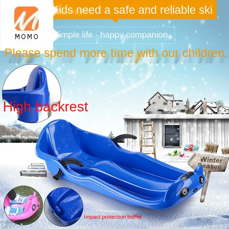 Children and Adults Double Padded Snowboard, Sanding Equipment, Sled, Snow Suit