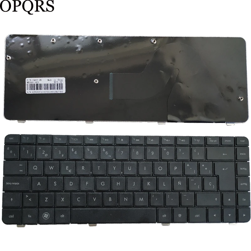 

New Spanish Laptop keyboard For Hp COMPAQ G42 CQ42 AX1 G42-100 G42-200 G42-300 G42-400 CQ42-100 SP Black KEYBOARD