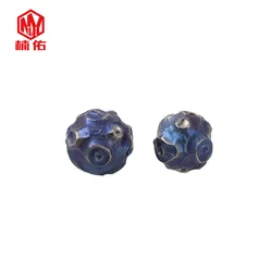 1PC Handmade Original Crater Surface Titanium EDC Paracord Beads Lanyard Pendants Knife Beads Umbrella Rope Cord Beads Pendants