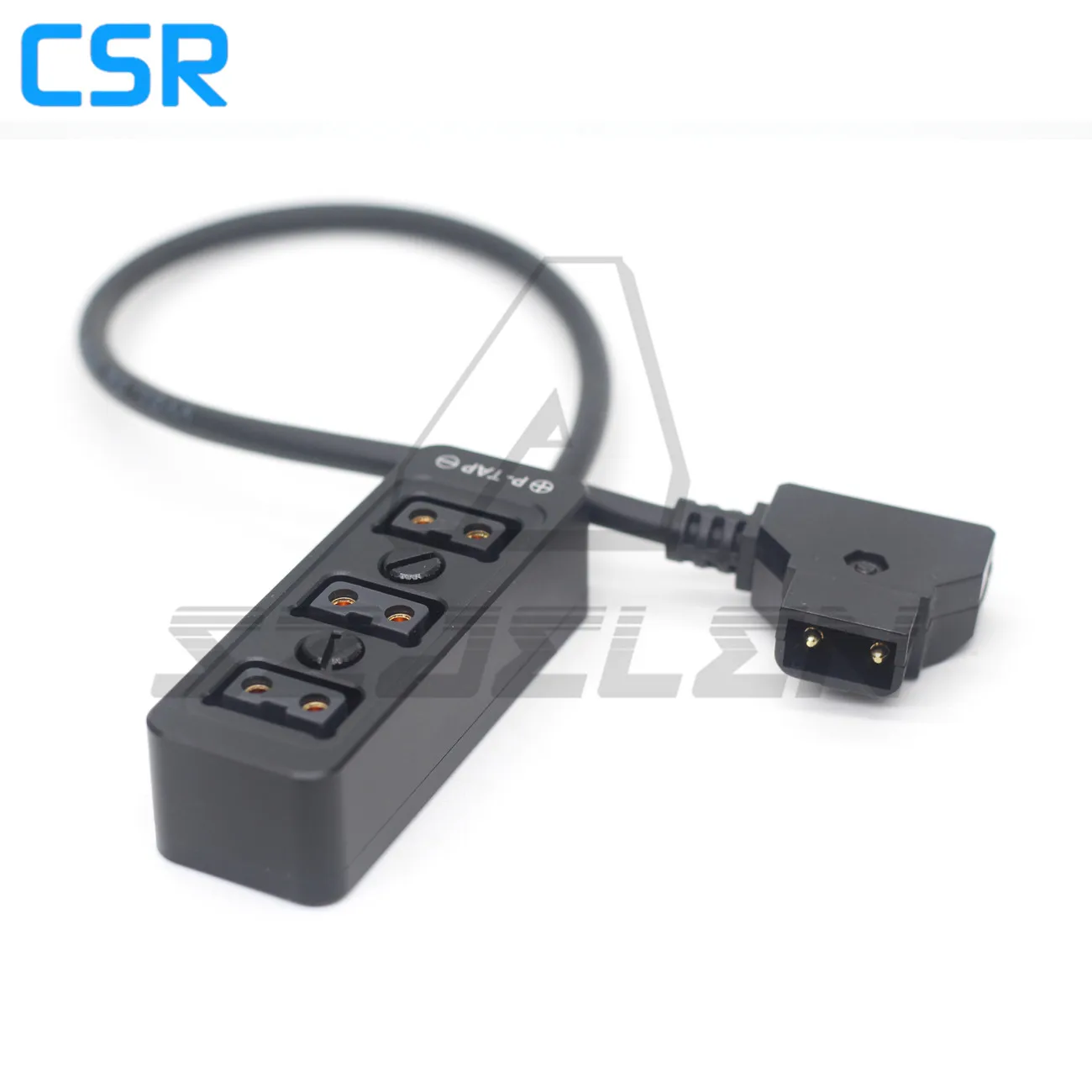 New D-Tap Male to 3-Port P-Tap Female Hub Adapter Splitter for ARRI/RED/SONY Camera Power Supply Distributor, fourway splitter