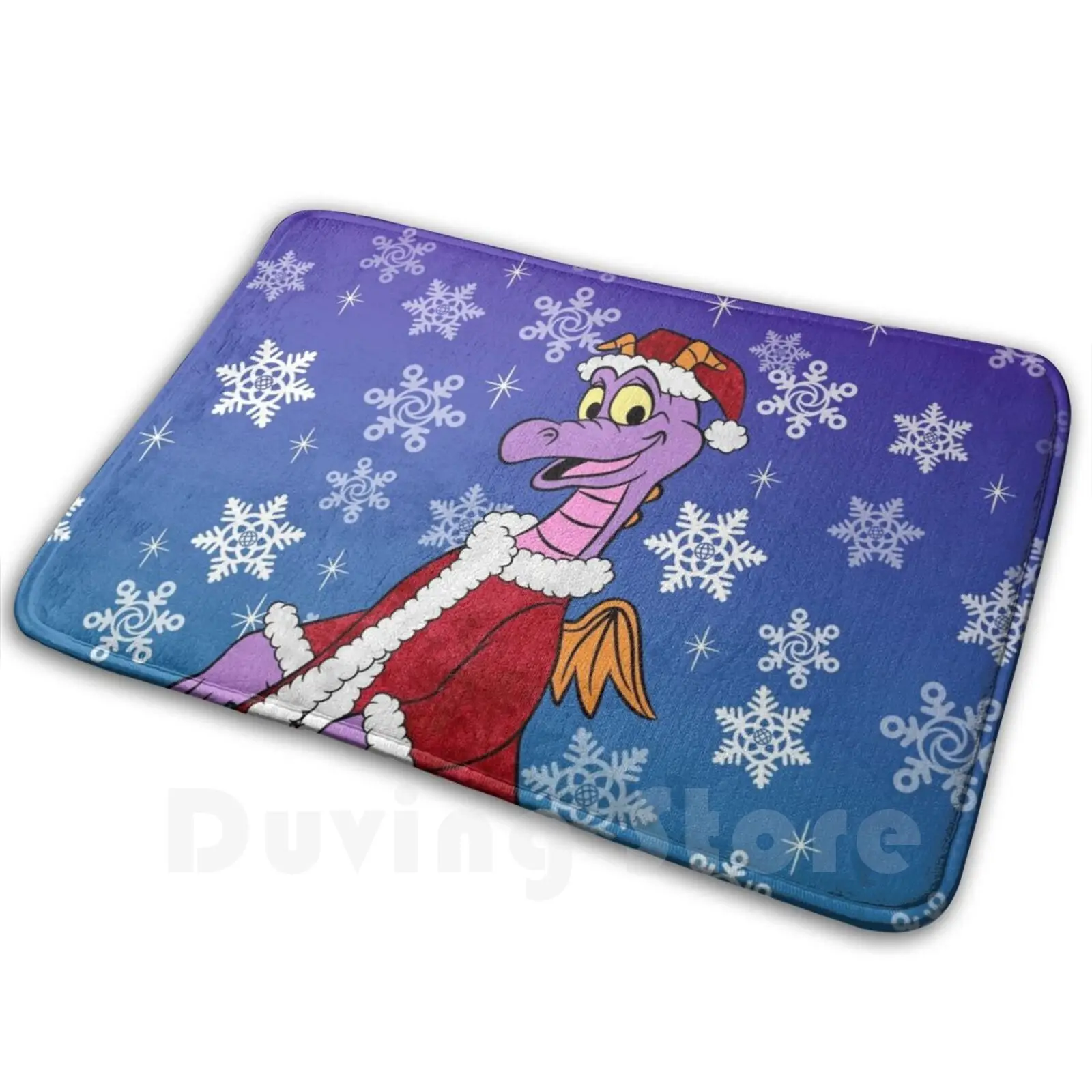 Santa Figment Carpet Mat Rug Cushion Soft Center Journey Into Imagination