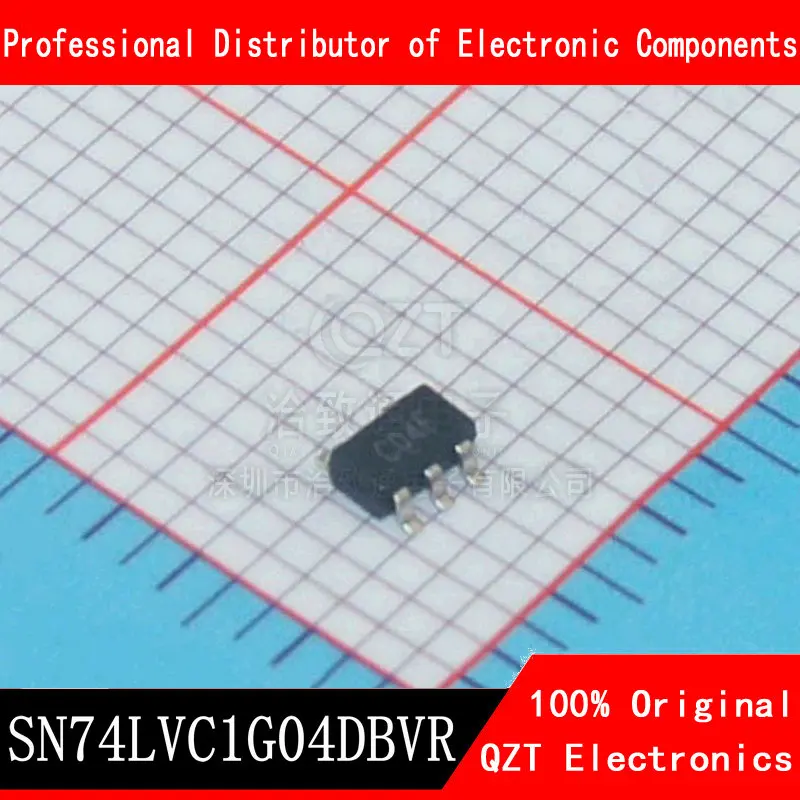 10 Stks/partij SN74LVC1G04DBVR Sot-153 SN74LVC1G04 74LVC1G04 C045 C04F C04K C04R C04H C04P Enkele Inverter Ic