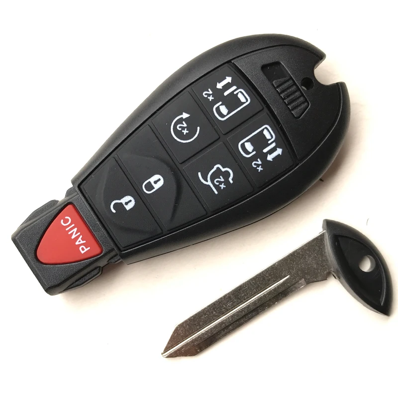 7 Buttons Remote key For Chrysler 300C Voyager 2008 2009 2010 /Jeep Cherokee /Dodge Caliber Journey 433Mhz ID46 Smart Car key