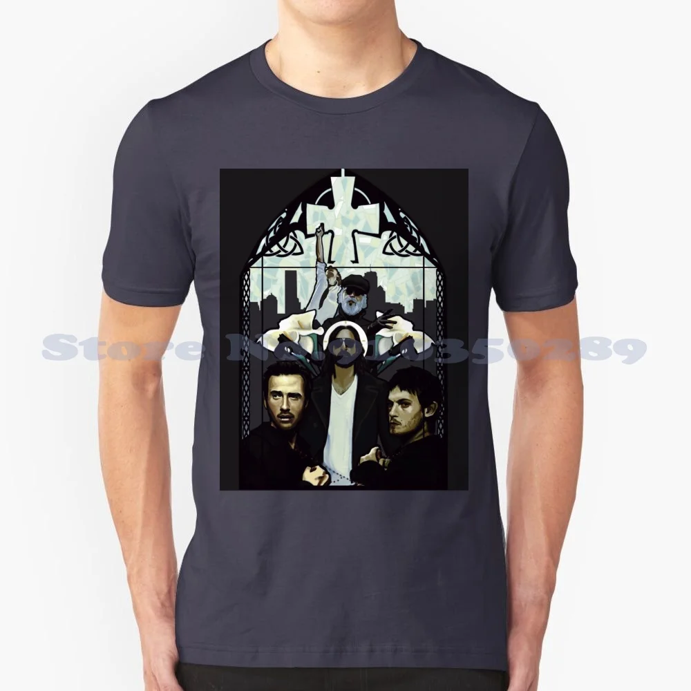 Boondock Saints 100% Cotton T-Shirt The Boondock Saints Norman Reedus Irish Pride