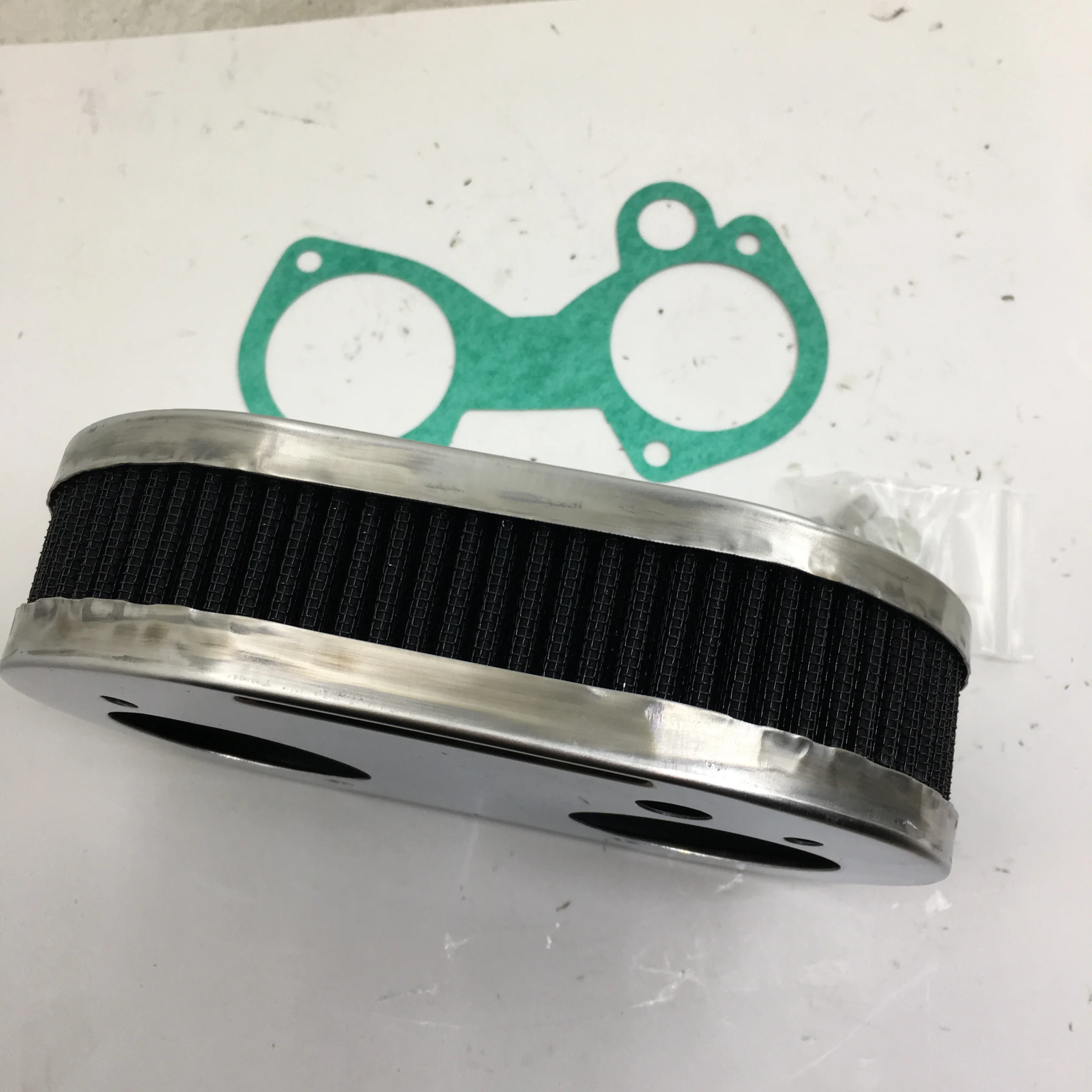 SherryBerg FAJS EMPI AIR FILTER air cleaner for Dellorto DHLA Weber DCOE Stainless Air Filter 45MM 1.8“ DEEP carburetor filter