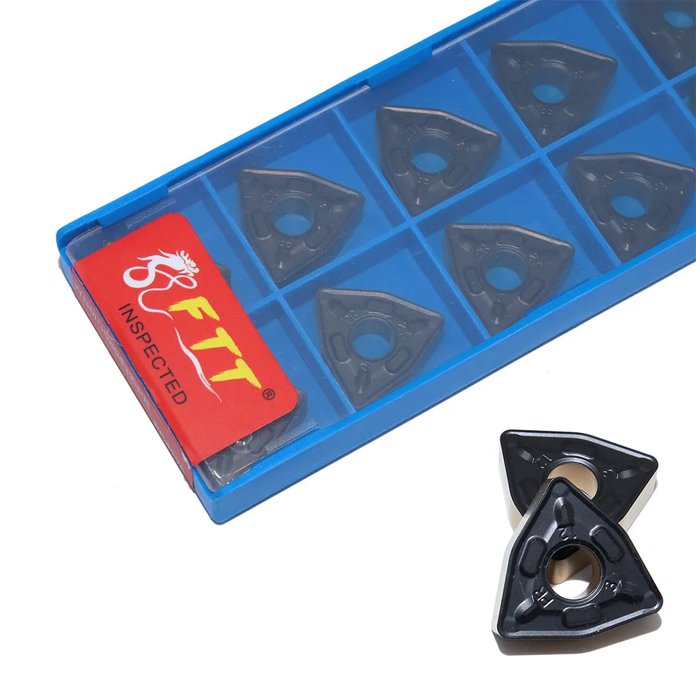 10 pçs original WNMG080412-PR pc4225 inserções de carboneto torneamento externo ferramenta alta qualidade wnmg08 lâmina cnc torno corte mathine