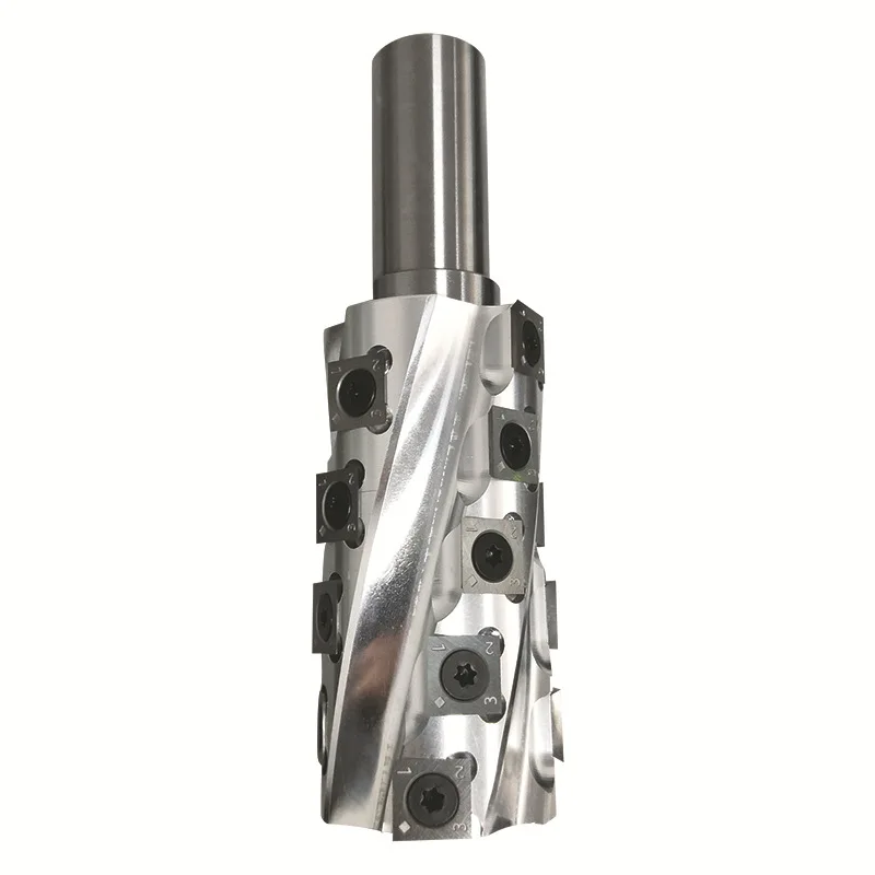 Livter-fresa de madeira comprimento 50mm, inserções de carboneto substituíveis, fresa em madeira espiral, ponteira de roteador cnc com survestimento