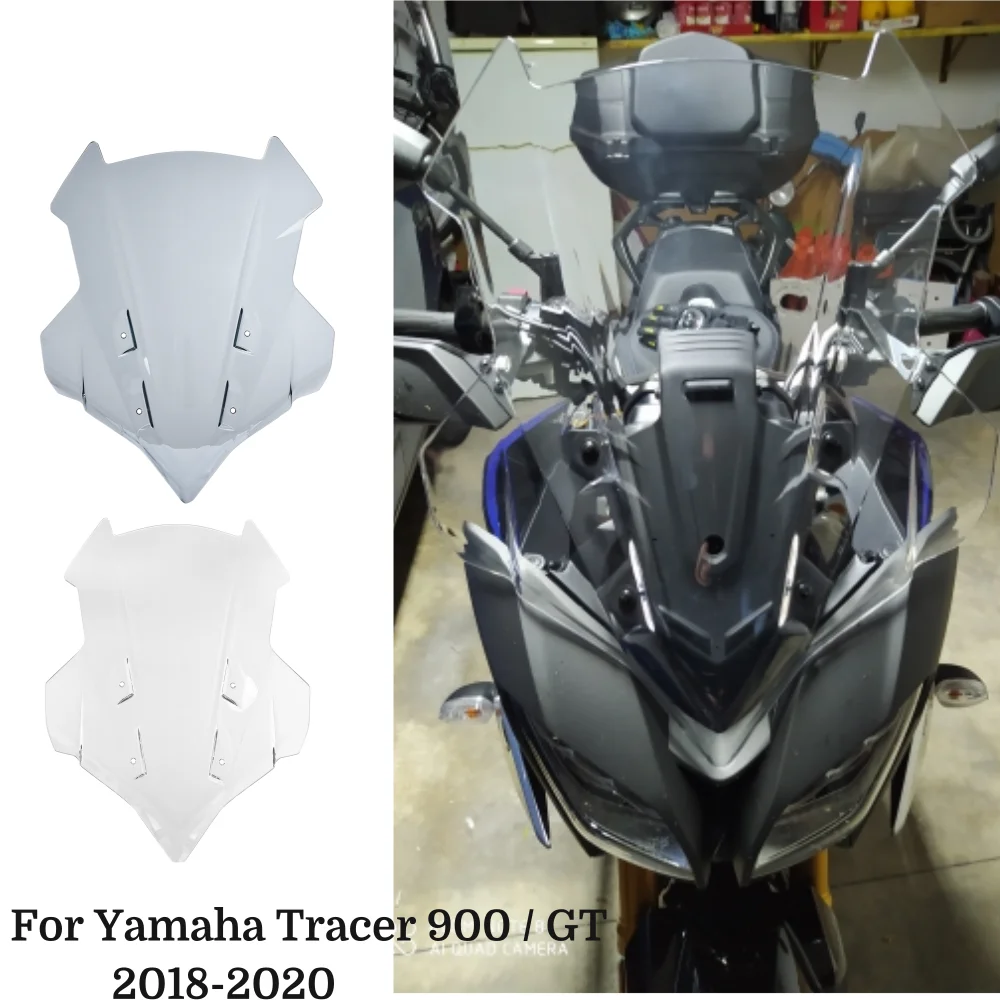 

2020 MT 09 FJ09 Accessories Motorcycle Windshield Windscreen Wind Deflector For Yamaha For Tracer 900 GT FJ09 MT09 2018 2019