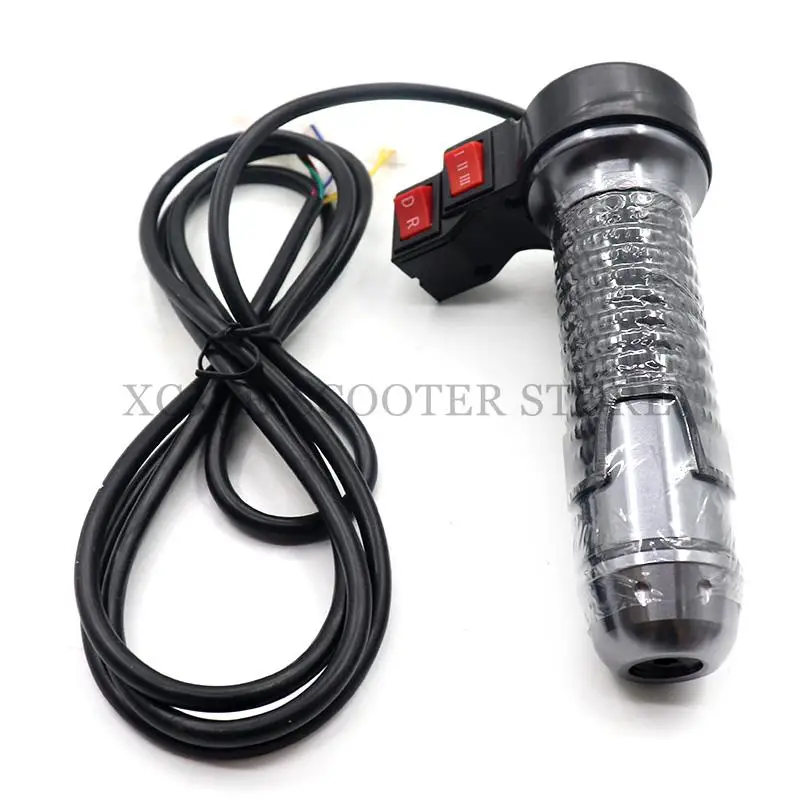Citycoco Throttle Handle 60V Universal With Variable speed control 1.4-2M wire For Chinese Halei Electric Scooter