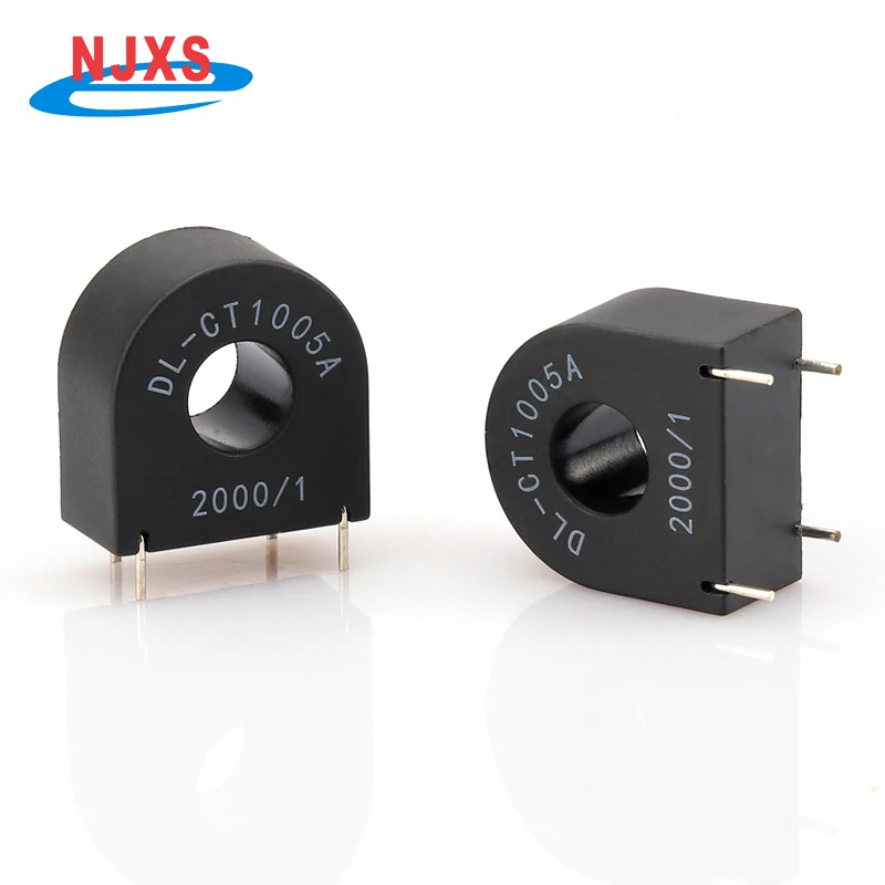 Pin Type PCB Residual Current Transformer DL-CT1005A 2000/1 DL-CT1010A 1000/1 Small Zero Phase Mounting