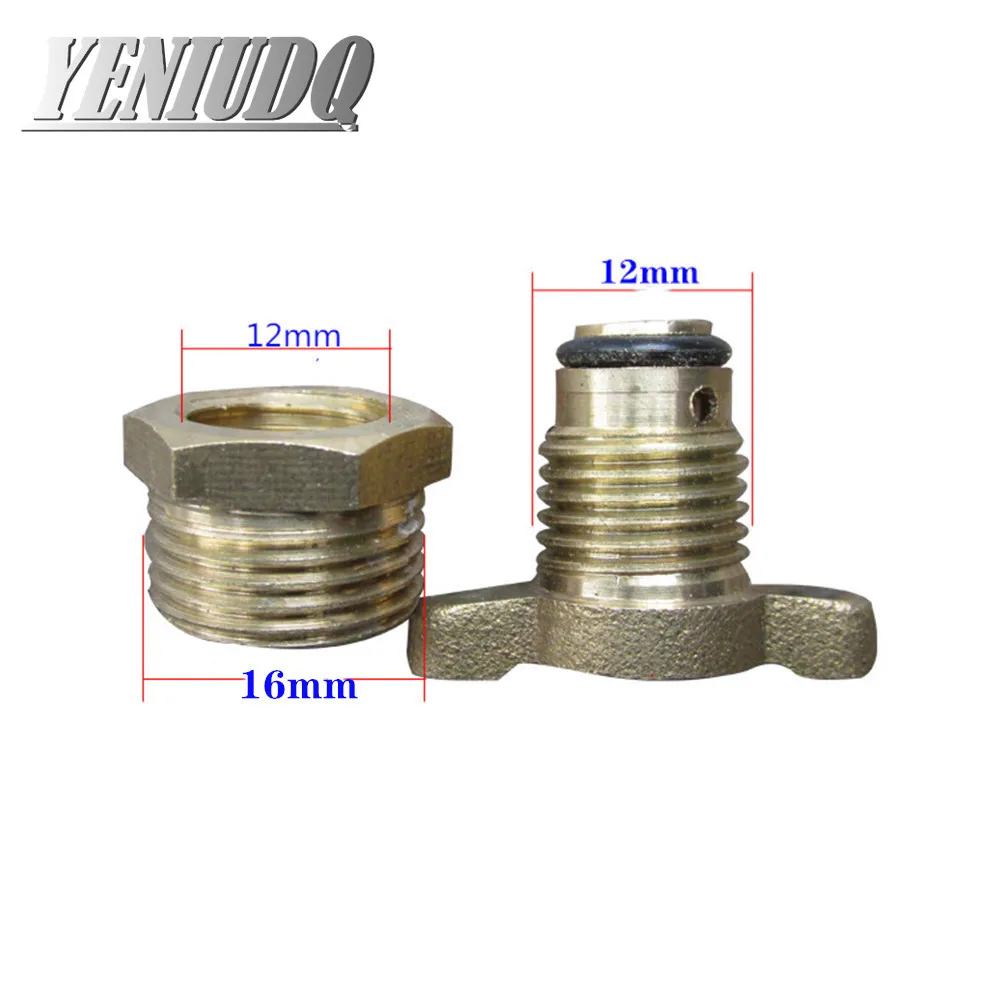 1/4 3/8 1/2 Brass Drain Valve Air Compressor Drain Valve For Air Compressor Tank Replacement Part Long Service Life