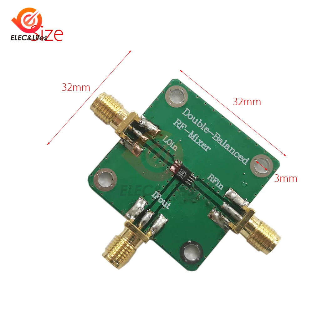 Microwave Radio Frequency Double Balanced RF Mixers Frequency Transducer RFin=1.5-4.5GHz RFout=DC-1.5GHz LO=312 SMA Female