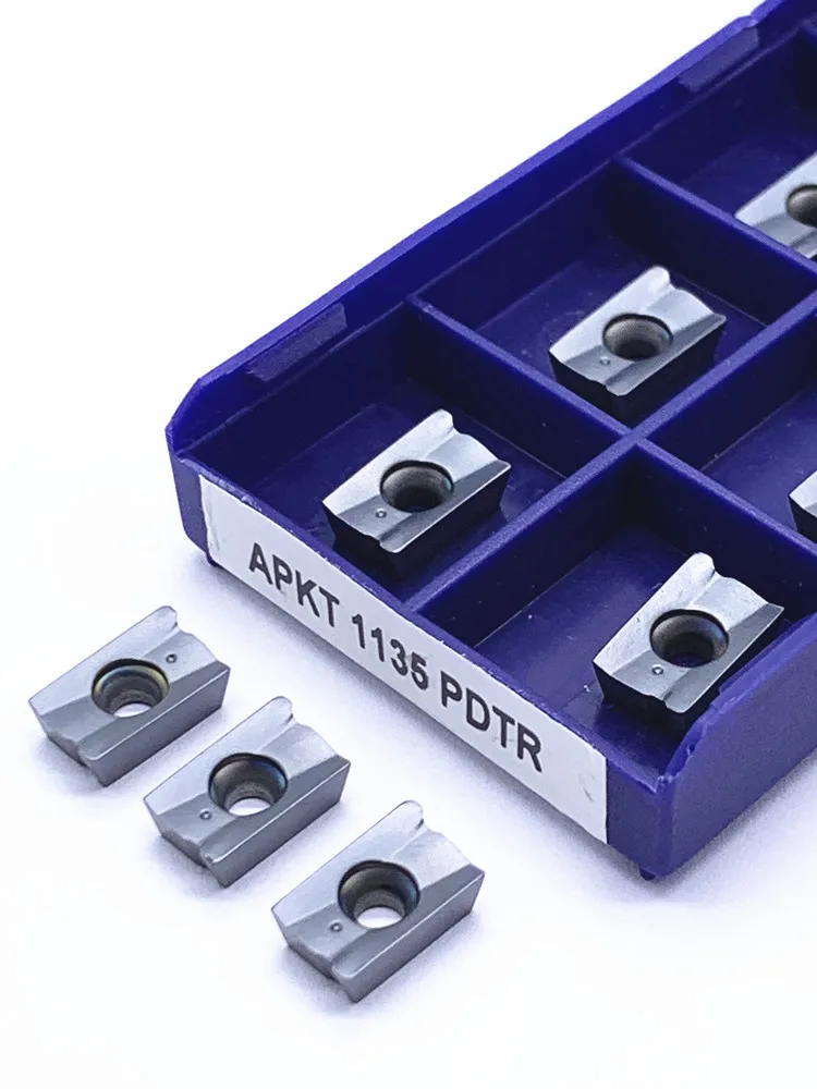 APMT1135 PDTR LT30 Cao Cho Chất Lượng Hợp Kim Cứng Lưỡi Dao Hình Trụ CNC CuttingTurning Dụng Cụ APKT1135 LT30 Xay Cắt APMT