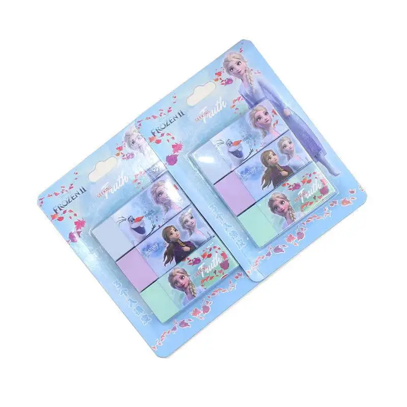 3 PCS Disney Frozen Eraser Creative Cartoon Oversized Color Elastic Eraser Office School Supplies Kids Kawaii Gift