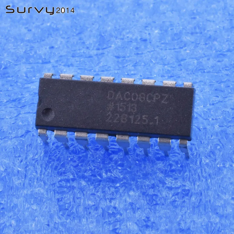 1/5PCS DAC08CPZ DAC08 16-PIN 8 Bit Parallel Dac 11.8Msps IC US diy electronics