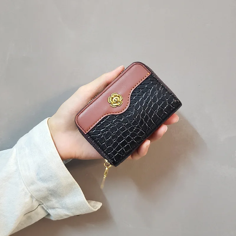 

Держатель для визиток, кошелек на молнии, чехлы для карт, держатель для ID, кредитных карт, кошелек для мужчин и женщин, унисекс, кошелек для монет, мини-кошелек