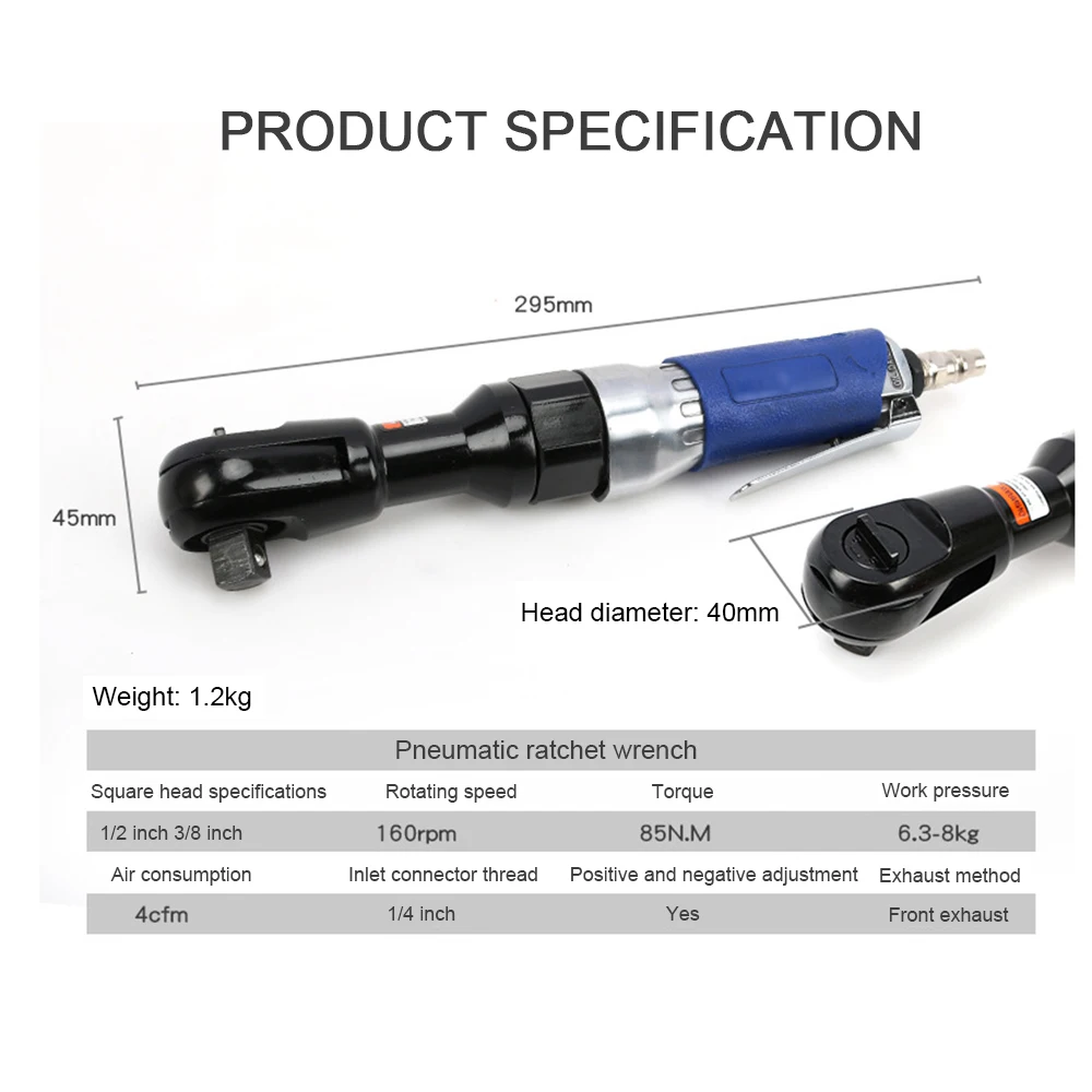 ROLKETU Air Pneumatic Wrench 1/2