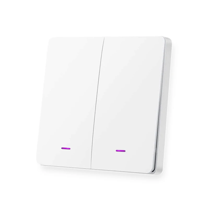 مفتاح إضاءة WiFi ذكي، زر ضغط، تطبيق Tuya، التحكم عن بعد، أتمتة المنزل الذكي، يعمل مع مساعد Alexa Google