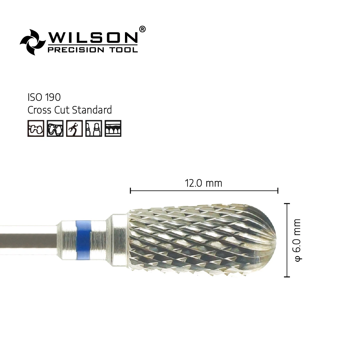 5000338 Tungsten Carbide Dental Burs for Trimming Plaster/Acrylic/Metal Pieza De Baja Velocidad