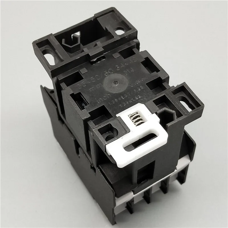 3 Phase Motor Magnetic Contactor Relay 12A 3P 3 Pole 1NO AC 24V 110V 220 Volts 380V Coil CJX2-1210 35mm Din Rail Mounting