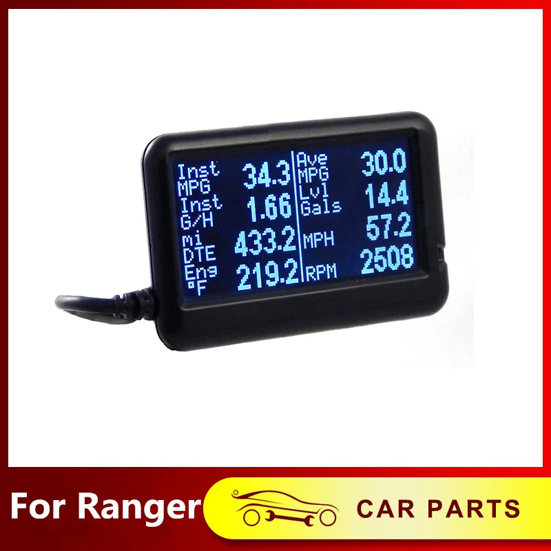 UltraGauge Car OBD Scanner Code Reader Gauges & Mileage Calculator EM plus v1.4c Automotive OBD2