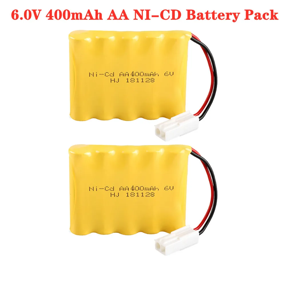 2pcs/Lot 6v 400mah Rechargeable Battery Pack For Double Eagle E703-001 Remote Control Car Parts Battery Aa 6V 400mAh Batteries