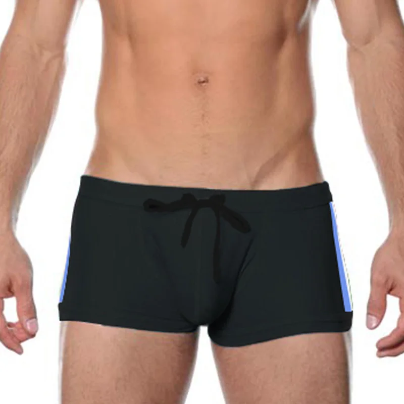 Sexy Bademode Herren Nylon Quick Dry Surfen Board Shorts Männlichen Sport Strand Schwimmen Trunks Pouch Badeanzüge Maillot De Bain