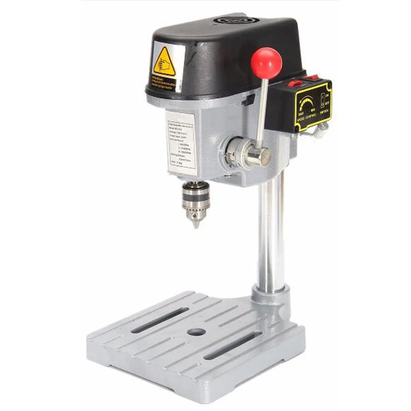 Drill Press Mini Drilling Machine 240W for Bench Machine Table Bit Drilling Chuck 0.6-6.5mm Wood Metal Electrical Tools