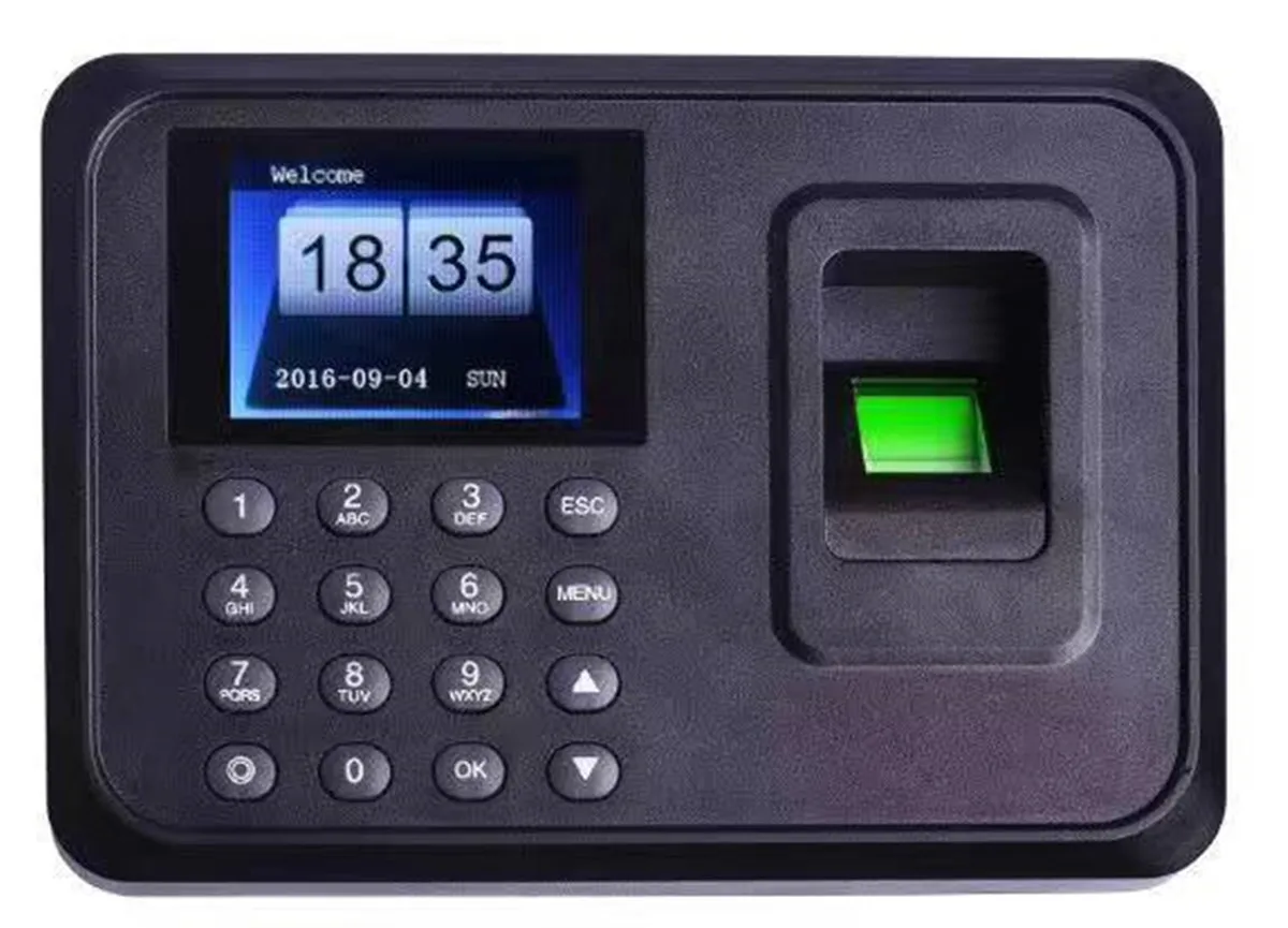 

2.4 Inch TFT Monitor A5 Fingerprint Time Attendance Machine