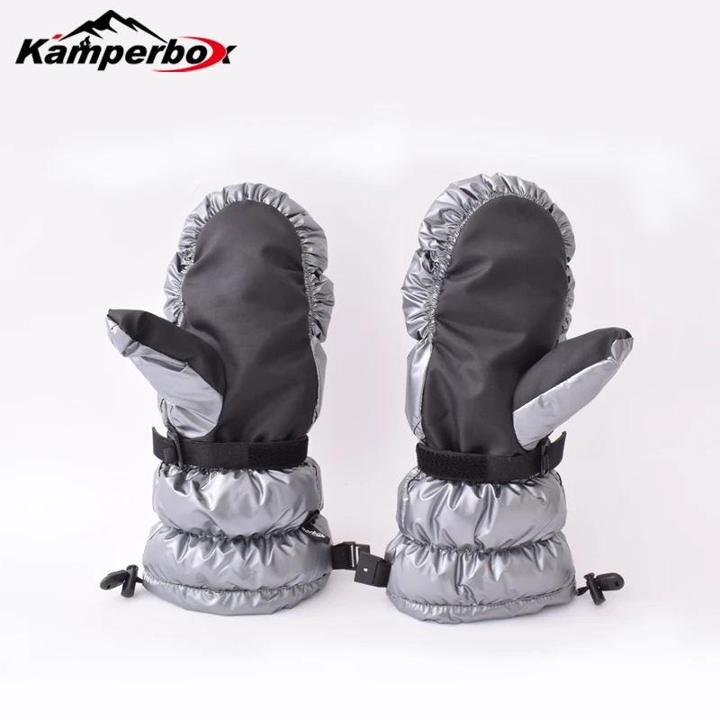 Kamperbox  Gloves Winter Gloves Men Gants Homme Winter Warm Gloves Winter Down Gloves Snowboard Accessories GV026