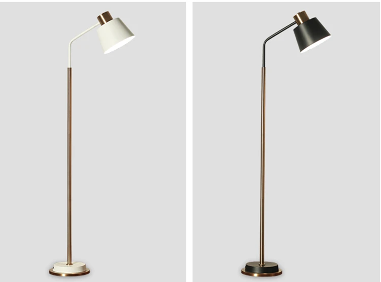 シンプルな北欧デザインの金属製フロアランプ,デザイナーランプ,工業用ロフトライト,リビングルームとベッドルームの装飾,屋内照明