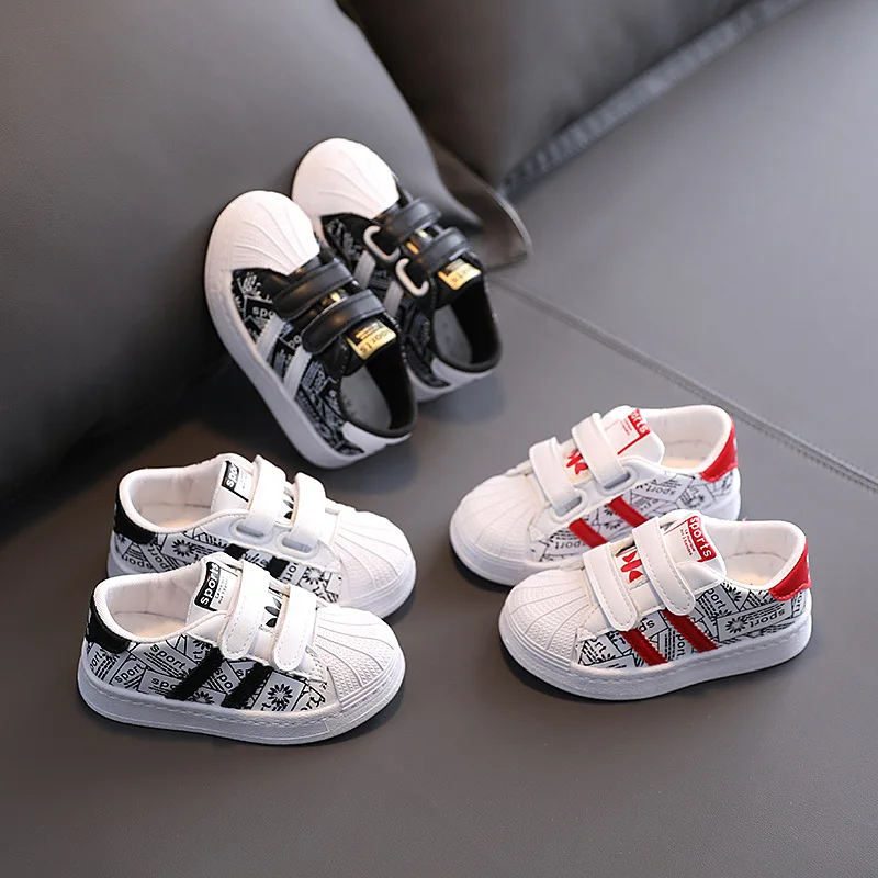 Children Shoes Boys Girls Sports Shoes Fashion Casual Breathable Outdoor Kids Sneakers Boys Running Shoes Off White Shoes 21-30