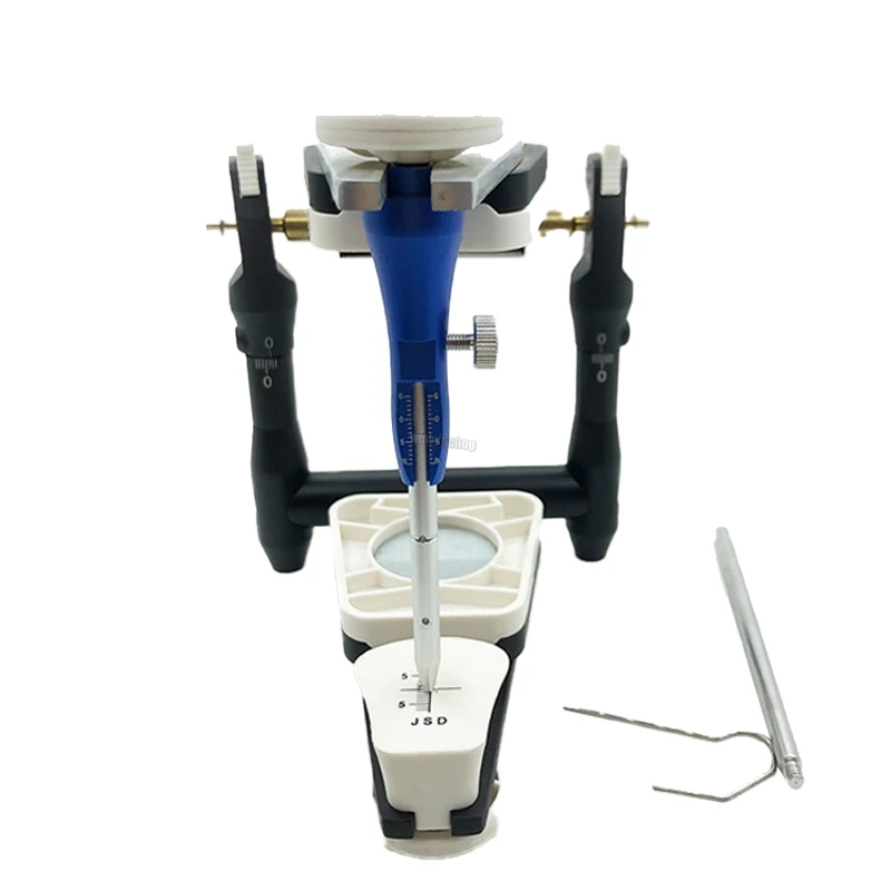 1PC Dental Functional Zinc Alloy Articulator Model Accurate Scale Plaster Model For Work Dentist Equipment