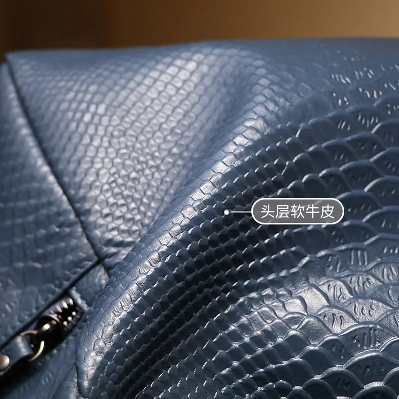 100% Genuine Real Leather New Fashion Women Handbags Ladies Alligator Shoulder Bags Female Girl Famous Brand Luxury Bag 2021