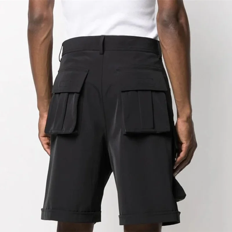 Spring And Summer Korean Version Of Popular Sports Pants Youth Fashion Solid Color Men's Shorts Straight Leg Loose Casual Pants