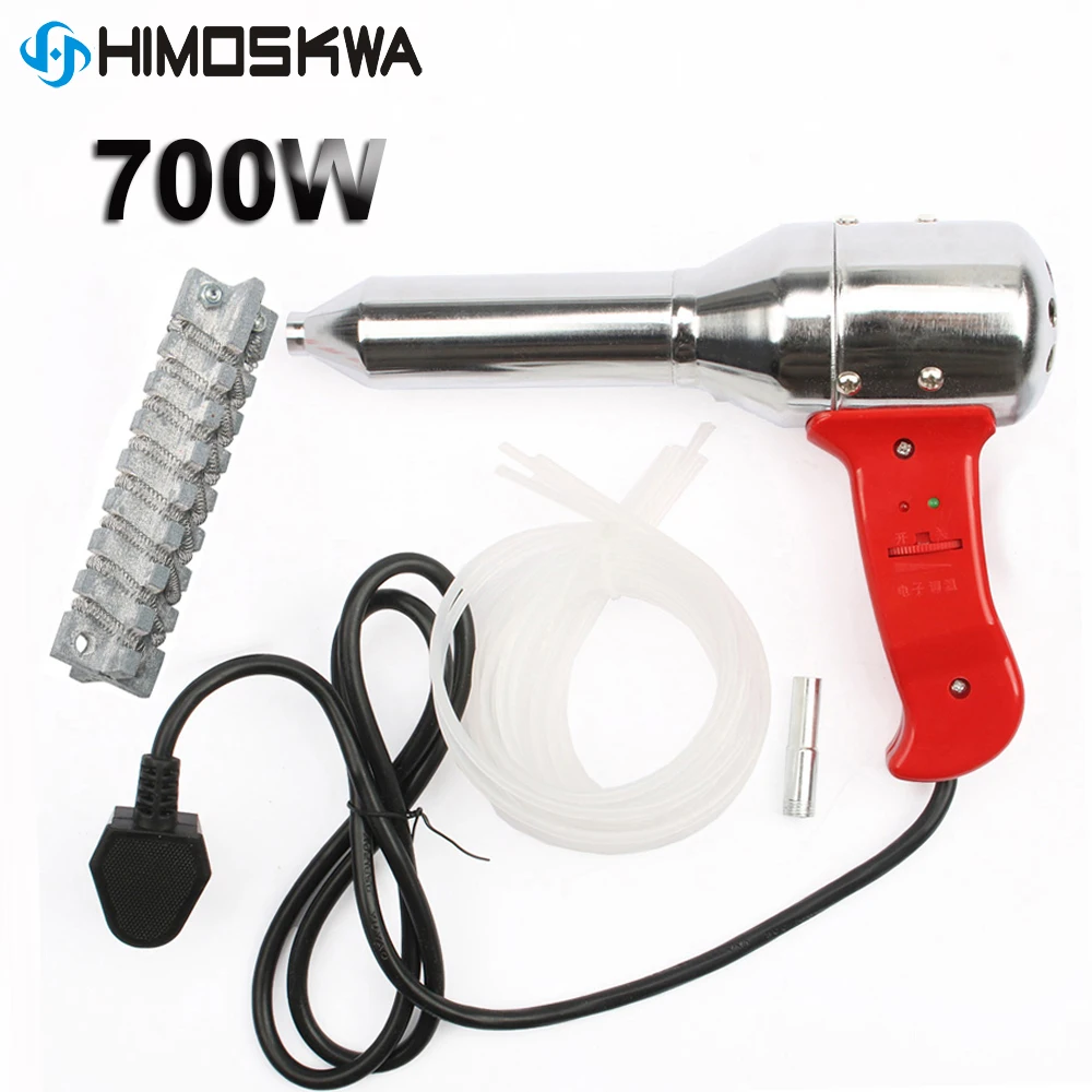 500W 700W torcia per saldatura in plastica pistola ad aria calda 100-450 gradi tensione 220v-240v corrente 50-300L Min strumenti di temperatura regolabili