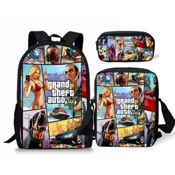 Lançamento hot games mochila escolar vários jogos personalizada estampa livro adolescentes mochila escolar personalizada