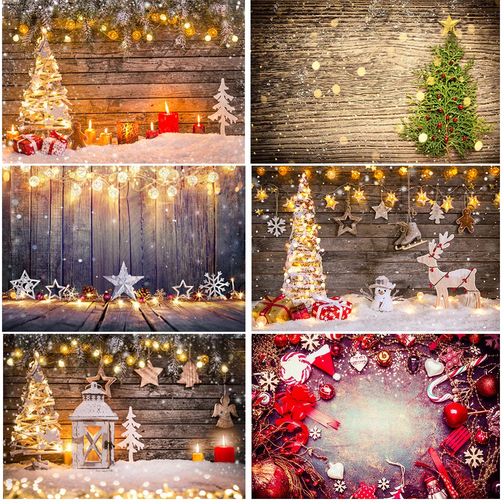 Рождественский зимний фон для фотосъемки деревянный фон для фотосъемки Фотофон для фотозоны принадлежности для фотостудии